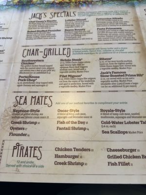 Menu photo 2 Drunken Jack's Restaurant & Lounge Murrells Inlet, SC Menu photo 2 Drunken Jack's Restaurant & Lounge Murrells Inlet, SC