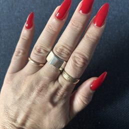 gel builder manicure by Rose gel builder manicure by Rose