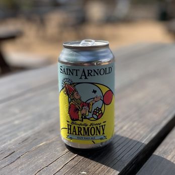 Memorial Trail Ice House - a can of beer on a picnic table - Sports Bars Near Me - Houston, Texas Memorial Trail Ice House - a can of beer on a picnic table - Sports Bars Near Me - Houston, Texas