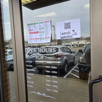 Greco's Pizza - The Hours of Operation. - Pizza Near Me - Roanoke, Virginia