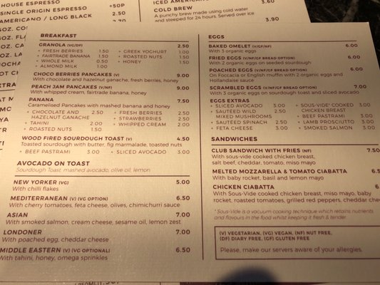 Menu photo 2 39 Steps Coffee London, XGL