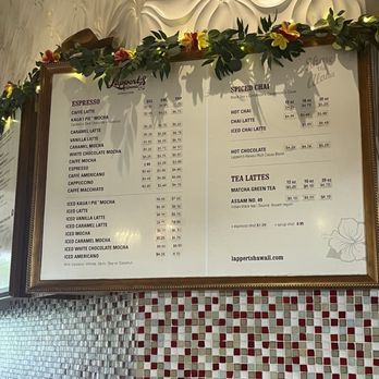 Lappert's Hawaii - Menu - Ice Cream & Frozen Yogurt Near Me - Koloa, Hawaii Lappert's Hawaii - Menu - Ice Cream & Frozen Yogurt Near Me - Koloa, Hawaii