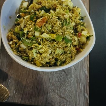 Sizzlin Stirfry Asian Bistro - Asian Streetstyle Fried Rice (Choose your Protein) - Asian Fusion Near Me - Raleigh, North Carolina