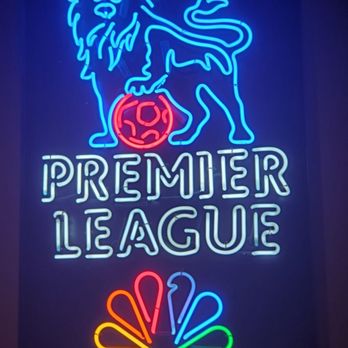 Fuel Sports Grill - Neon Premier League sign - Sports Bars Near Me - Seattle, Washington Fuel Sports Grill - Neon Premier League sign - Sports Bars Near Me - Seattle, Washington