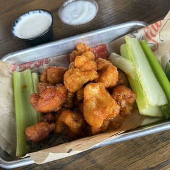 The Shack Wings & Brews - Cauliflower wing, 3rd visit - Bars Near Me - El Paso, Texas