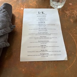 Lunch menu- menus change daily Lunch menu- menus change daily