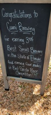 Menu photo 2 Cueni Brewing Dunedin, FL