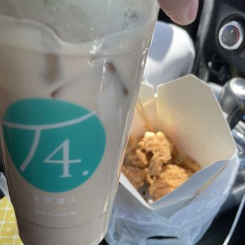 Li Cha Tea - Wintermelon Milk Tea and popcorn chicken - Bubble Tea Near Me - Northridge, California