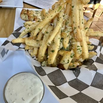 Pasta Panino - Garlic Parm Truffle Fries - Italian Near Me - San Francisco, California