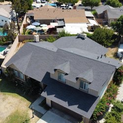 American Array Solar and Roofing - GAF Charcoal HDZ, 50 Years Warranty Roof