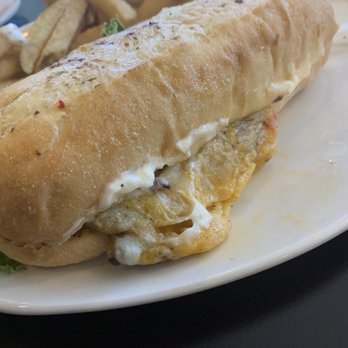 Pond  - Brisket pimento cheese melt - New American Near Me - Warner Robins, Georgia