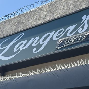 Langer's Delicatessen - Sign - Delis Near Me - Los Angeles, California Langer's Delicatessen - Sign - Delis Near Me - Los Angeles, California