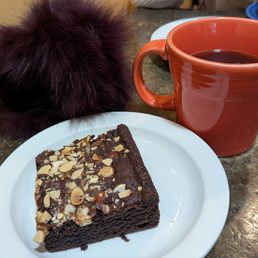 Almond Cream Brownie