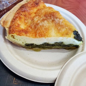 Elegance Cafe - Spinach quiche - Cafes Near Me - Wayne, Pennsylvania