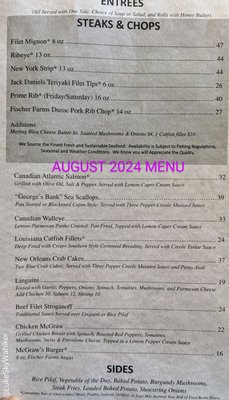 McGraw's Steak Chop & Fish House by null