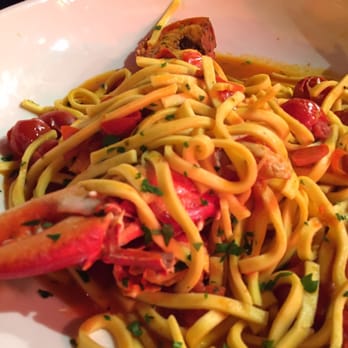 La Voglia - Lobster linguine! Pasta was perfect and the lobster was so plump and tasty! - Italian Near Me - Nice, 06