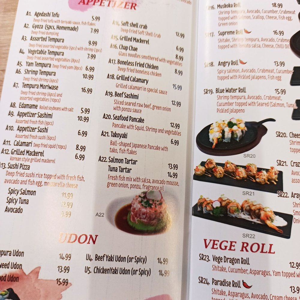 Araya Sushi - Menu that was reused for every customer admist a pandemic - Sushi Bars Near Me - Markham, Ontario Araya Sushi - Menu that was reused for every customer admist a pandemic - Sushi Bars Near Me - Markham, Ontario