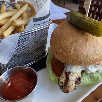 Rail Stop Restaurant & Bar - Crispy Chicken Sandwich made with grilled chicken - New American Near Me - Boston, Massachusetts Rail Stop Restaurant & Bar - Crispy Chicken Sandwich made with grilled chicken - New American Near Me - Boston, Massachusetts