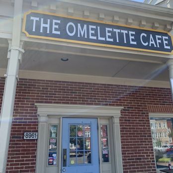 The Omelette Cafe - Cute front door - Cafes Near Me - Manassas, Virginia