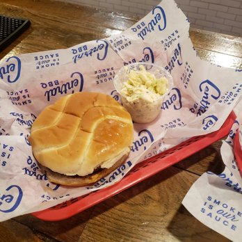 Central BBQ - Bologna Sandwich.  Comes with coleslaw on side - Barbeque Near Me - Memphis, Tennessee