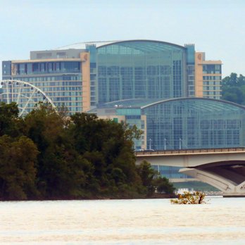 Oronoco Bay Park - A partial view of the National Harbor, MD. - Parks Near Me - Alexandria, Virginia