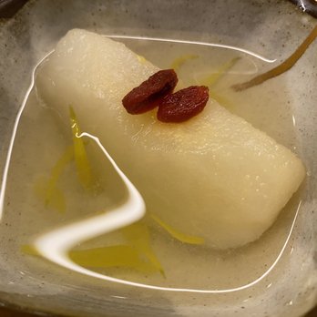 KEN - Steamed Pear with Goji berry - Japanese Near Me - San Francisco, California KEN - Steamed Pear with Goji berry - Japanese Near Me - San Francisco, California