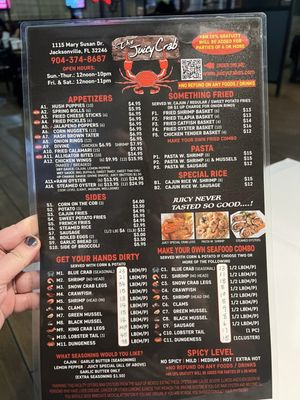 Menu photo 2 The Juicy Crab Jacksonville, FL