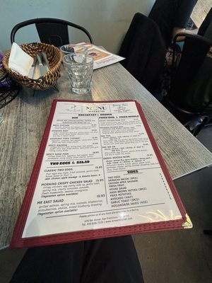 Menu photo 1 Mr East Kitchen San Francisco, CA Menu photo 1 Mr East Kitchen San Francisco, CA