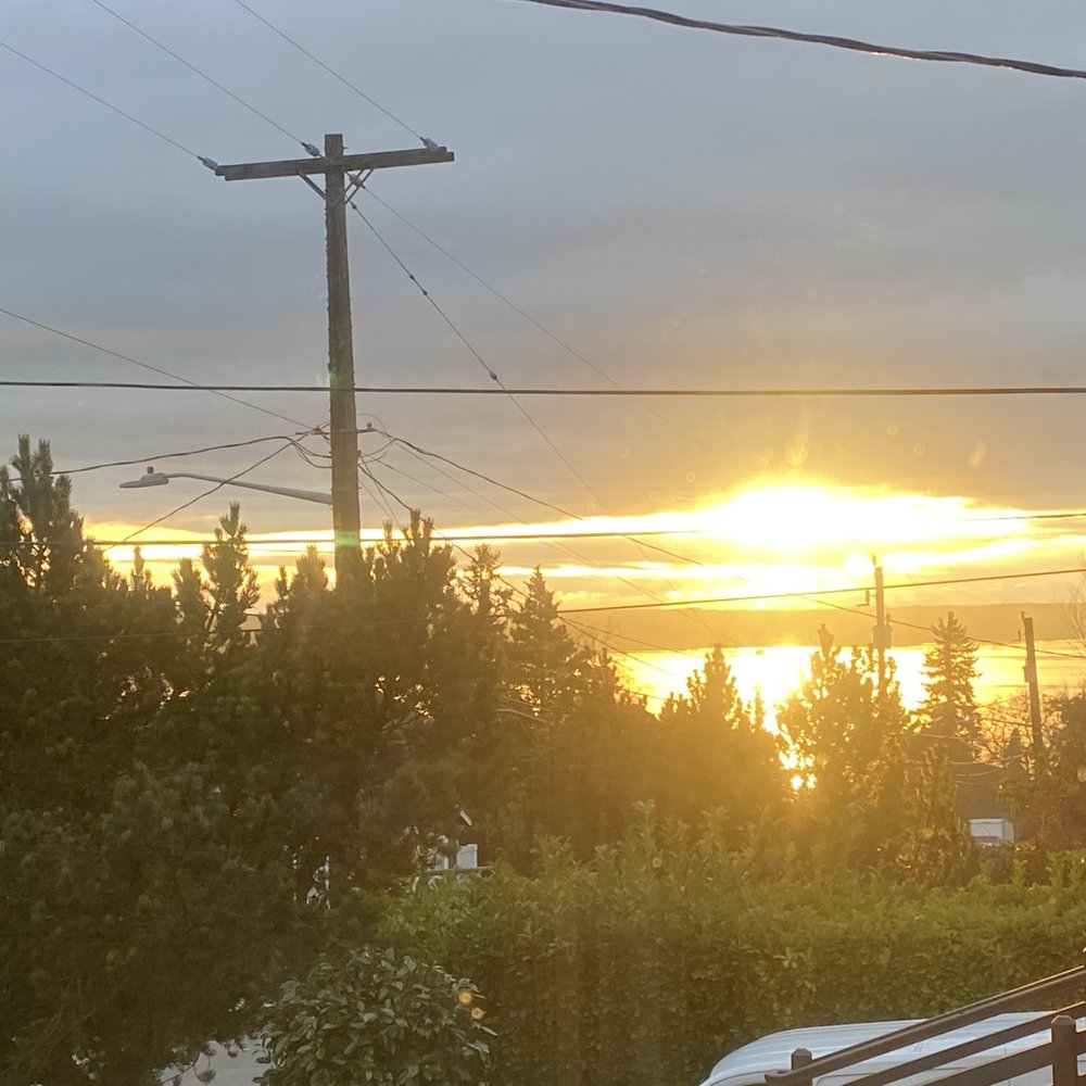 Michael Ross - Keller Williams - Sunset view from our new home! - Real Estate Agents Near Me - Seattle, Washington