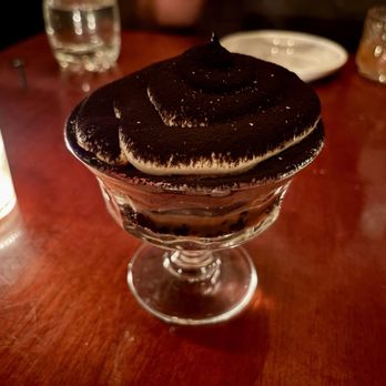 Don Angie - Black Cocoa Tiramisu - Italian Near Me - New York, New York