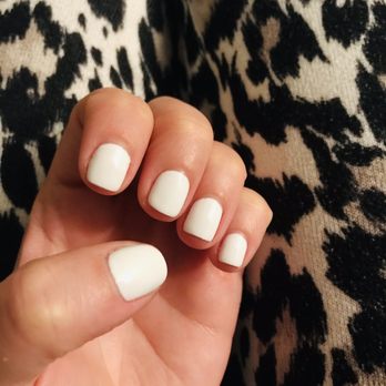 Nail Bar - Mountain View - White gel manicure - Nail Salons Near Me - Mountain View, California