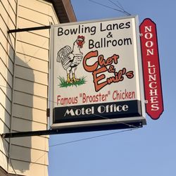 Chet & Emil's Restaurant & Motel - Is it a Restaurant? A ballroom? A hotel? Or a bowling alley? Yes!