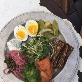 Gjusta - My favorite breakfast plate. The BEST smoked fish ever!!!! - Bakeries Near Me - Venice, California