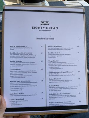 Menu photo 5 Eighty Ocean Kitchen and Bar Jekyll Island, GA