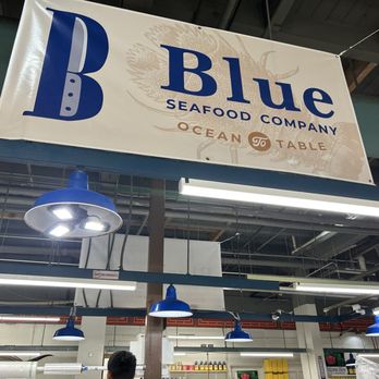 Blue Seafood Company - Vendor signage - Seafood Near Me - Honolulu, Hawaii Blue Seafood Company - Vendor signage - Seafood Near Me - Honolulu, Hawaii