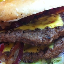 Patty's Burgers and Milkshakes - Close up.