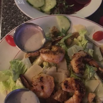 The Raintree Restaurant - Crab cake with shrimp Caesar salad - American Near Me - Saint Augustine, Florida