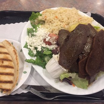 Zet's Restaurant - Gyro plate. No complaints on portion sizes here!! - Diners Near Me - Mississauga, Ontario Zet's Restaurant - Gyro plate. No complaints on portion sizes here!! - Diners Near Me - Mississauga, Ontario