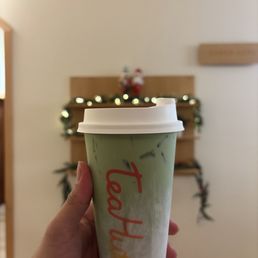 Salted cheese matcha
