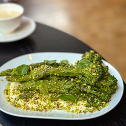 Crawford Brothers Steakhouse - Grilled Broccolini