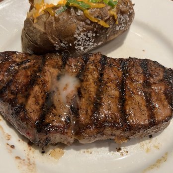 LongHorn Steakhouse - NY Strip with Loaded Baked Potato - Steakhouses Near Me - Riverview, Florida LongHorn Steakhouse - NY Strip with Loaded Baked Potato - Steakhouses Near Me - Riverview, Florida