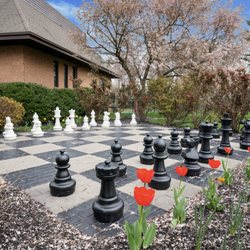 Meadowbrook Apartment Homes - Outdoor Giant Chess Board at Meadowbrook
