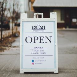 1321 Coffee Shop - Now open during the week from 6am-2pm. Stop by