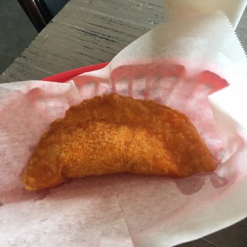 Marianas Grinds - Chamorro style empanada - tasted to me pretty similar to a tamale. - Hawaiian Near Me - Jacksonville, Florida