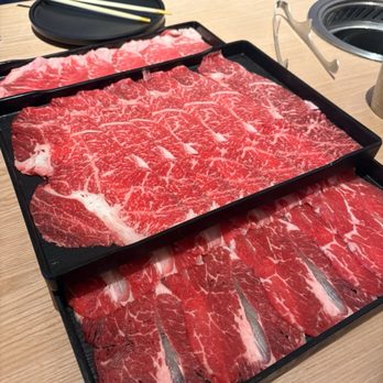 Mumu Hot Pot - The Classic: Prime Black Angus Beef Short Ribs, Prime Black Angus Beef Flat Iron, and Australian M6-M7 Wagyu Beef Chuck Eye Roll - Hot Pot Near Me - Torrance, California Mumu Hot Pot - The Classic: Prime Black Angus Beef Short Ribs, Prime Black Angus Beef Flat Iron, and Australian M6-M7 Wagyu Beef Chuck Eye Roll - Hot Pot Near Me - Torrance, California