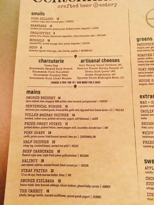Menu photo 8 Centennial Crafted Beer & Eatery Chicago, IL