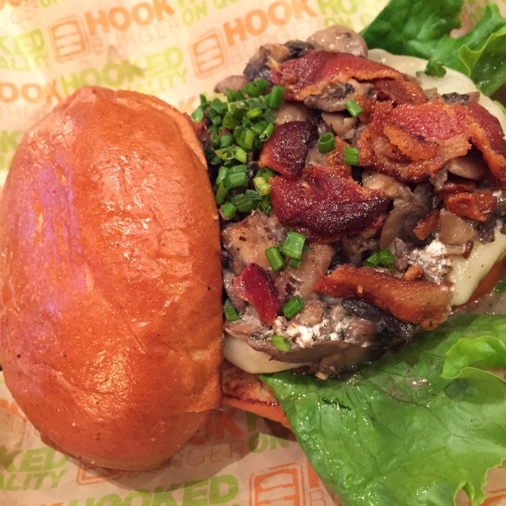 Hook Burger - Mushroom burger - Burgers Near Me - Oxnard, California Hook Burger - Mushroom burger - Burgers Near Me - Oxnard, California