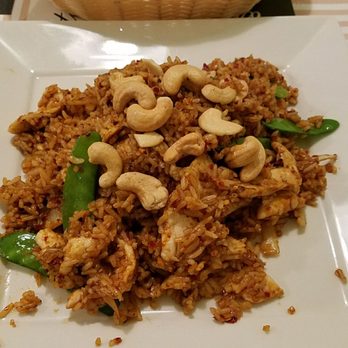 Penn's Thai Cafe - Kow Pad Nam Prik Pow with chicken - Thai Near Me - Troy, Michigan