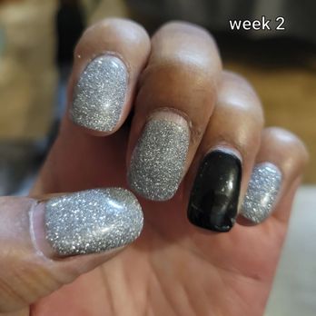 Victoria's Nails And Spa - This was week 2. I couldnt find the pic of my nails freshly done. - Nail Salons Near Me - Hicksville, New York Victoria's Nails And Spa - This was week 2. I couldnt find the pic of my nails freshly done. - Nail Salons Near Me - Hicksville, New York