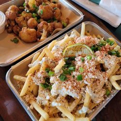 The best fries I've ever had - Chile Lime Fries & Fried Cauliflower